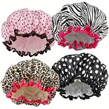 Shower Cap Women Bath Hat Hair