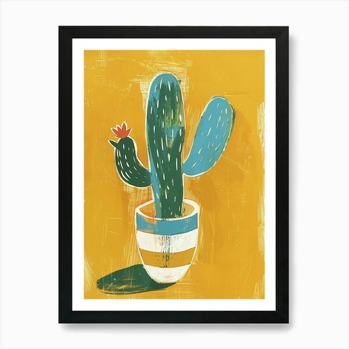 Easter cactus minimalist - cactus,
