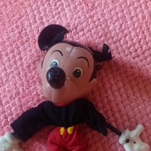 Vintage mickey mouse puppet - mouse,