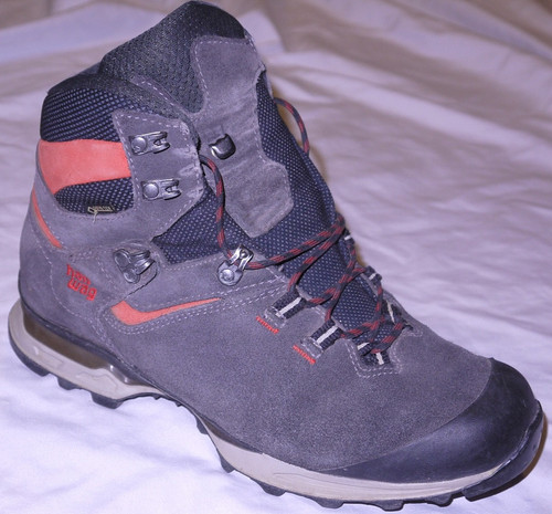 Mens gray leather han - han, gtx