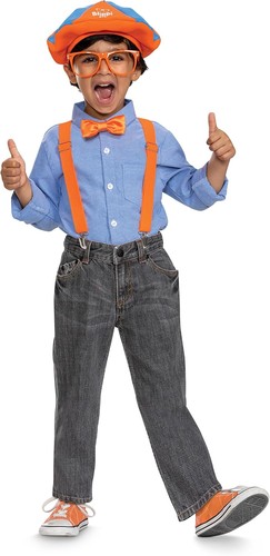 Blippi hat glasses - hat, tie