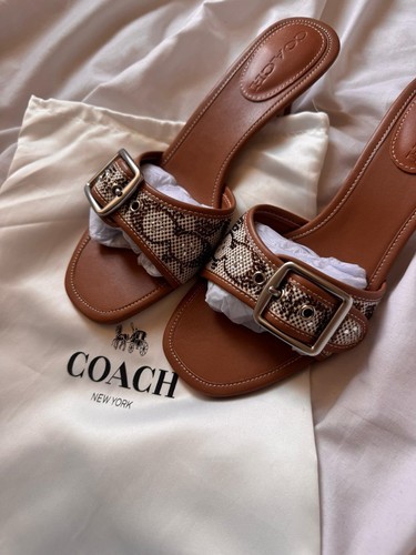 Coach kitten heels size 5 - heels,