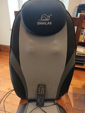 Snailax Full Body Massage Chair Pad Shiatsu Neck Back Massager, Model SL 256