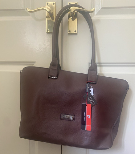 Pierre cardin brown faux - cardin,