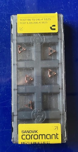 New sandvik inserts tcgt - 7, 06