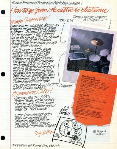 1987 print roland tr - 1987,