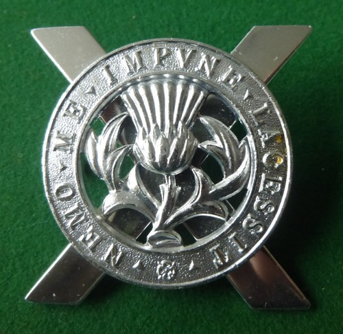 Anodised cap badge - anodised,