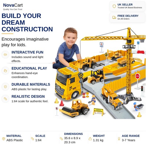 Truck toy set - truck,