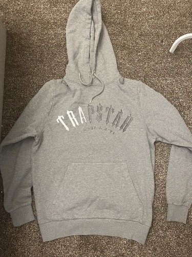 Grey trapstar hoodie size - trapstar,