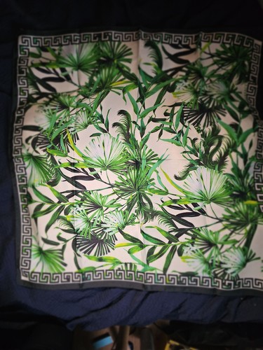 Versace silkscarf - versace,