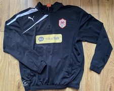 Retro Cardiff City 1/4 Zip Training Jacket Puma 2012 Size XL U21 Sponsored Rare