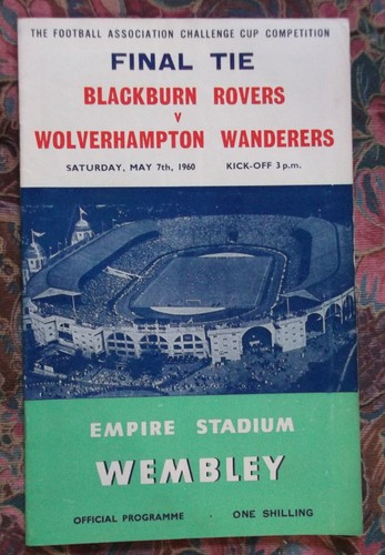 1960 cup final blackburn - fa,