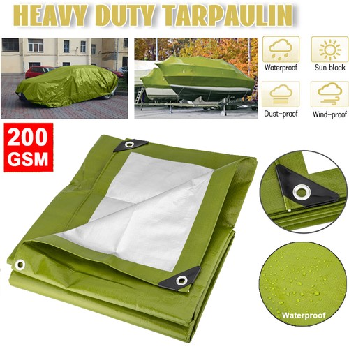 200gsm tarpaulin tarp heavy - 200gsm,
