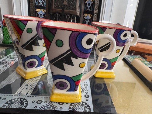 Moreland pottery mugs art deco - mugs,
