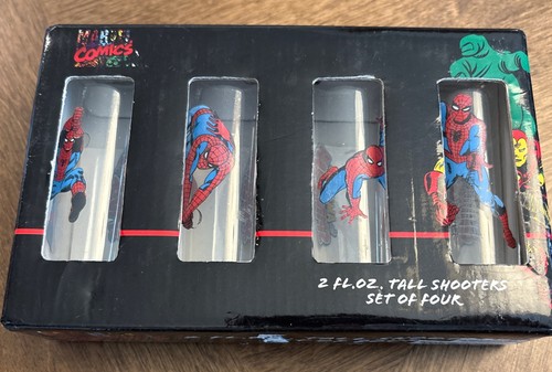 Spider man shot glass set - shot,