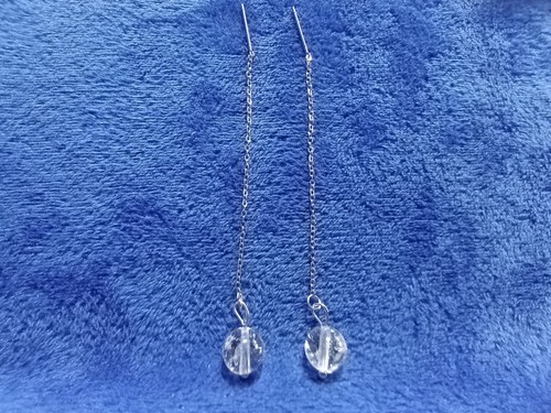 Meihan azeztulite quartz bead - quartz,