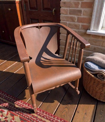 Antique victorian rocking - antique,