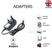 1A 2A 12V Power Supply Adapter