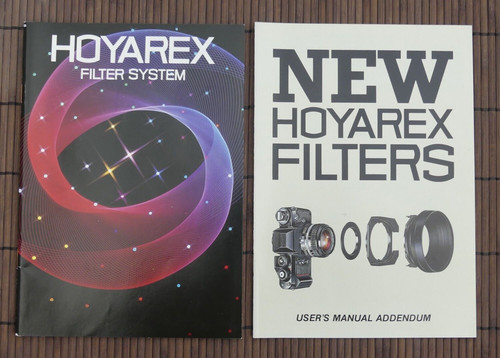 Vintage hoyarex filters - x,