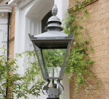 Gray victorian style garden - gray,