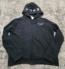 REPLAY Mens Graphic Full Zip