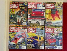Vintage Magazines DRAG RACING MONTHLY 1996 July-Dec Vol 33 Nos 7-12 RARE  x6