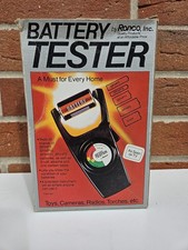 Ronco Vintage 1979 AA (1.5VDC) & PP3 (9VDC) Battery Tester
