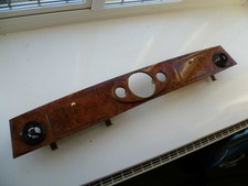 Classic Mini Walnut Dashboard with centre speedo clocks