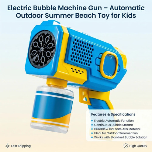 Automatic bubble machine gun - automatic,