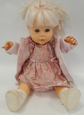 Vintage Uneeda Doll Soft Body Blonde Large 18'' 1979 A76 B611