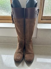 Women's Brown Leather and suede Boots Cabotswood