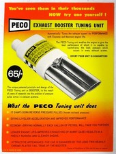 PECO Exhaust Booster Tuning