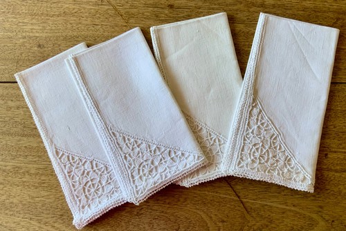 Vintage linen table - vintage,
