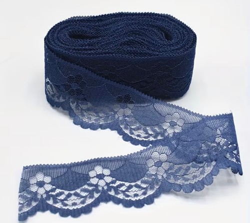 Delicate lace trim 40mm - delicate,
