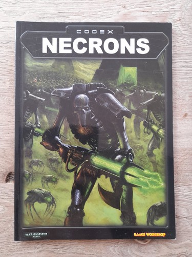 Codex necrons warhammer 40k - codex,