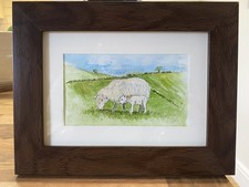 ORIGINAL (Not A print!) Framed