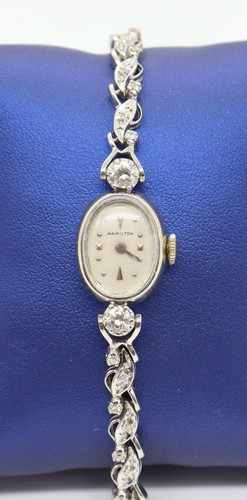 Vintage hamilton 14k white - hamilton,