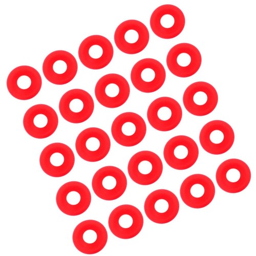 25x red silicone - red,