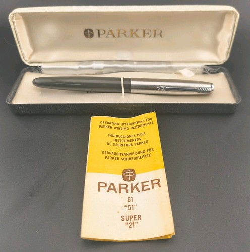 Vintage parker super gray - vintage,