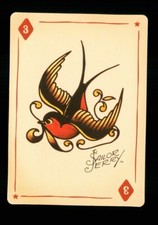 1 x modern playing card Sailor