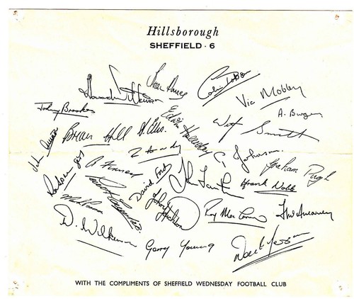 Printed autograph sheet - autograph,