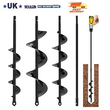 Auger Spiral Drill Bit Fence