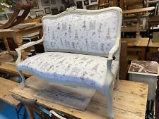 Antique Ornate Vintage Paris Fabric French sofa Settee Uk Delivery Available