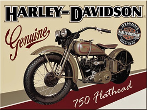 Harley davidson flathead - davidson,