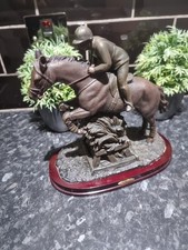 Horse racing Figure sculpture