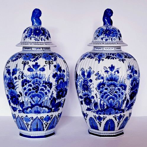 Royal delft porceleyne - delft, fles
