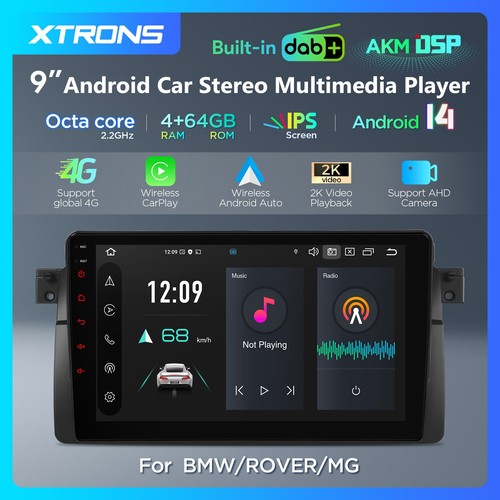 Dab android 14 car - dab+, stereo