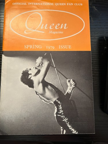 Queen fan club magazine - fan, spring