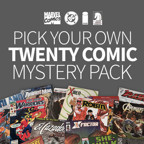 Comic pack mystery job - -,