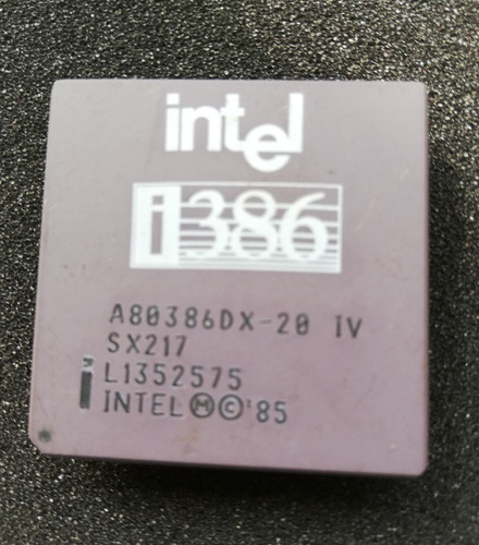 Vintage intel a80386dx - intel, a80386dx-28mhz